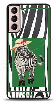 Dafoni Art Samsung Galaxy S21 Fancy Zebra Klf