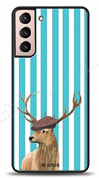 Dafoni Art Samsung Galaxy S21 Fedora Deer Klf