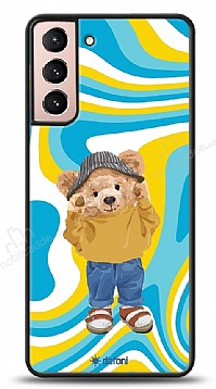 Dafoni Art Samsung Galaxy S21 Hello Bear Klf