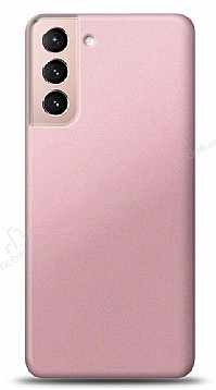 Samsung Galaxy S21 Plus Rose Gold Mat Silikon Klf