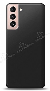 Samsung Galaxy S21 Plus Siyah Mat Silikon Klf
