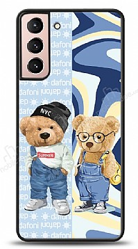 Dafoni Art Samsung Galaxy S21 Plus Summer Couple Teddy Klf