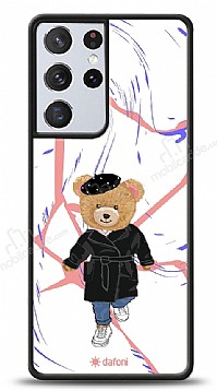 Dafoni Art Samsung Galaxy S21 Ultra Casual Teddy Bear Klf