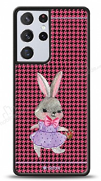 Dafoni Art Samsung Galaxy S21 Ultra Fancy Rabbit Klf
