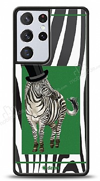 Dafoni Art Samsung Galaxy S21 Ultra Zebra Pattern Klf
