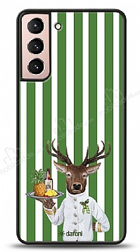 Dafoni Art Samsung Galaxy S21 Waiter Deer Klf