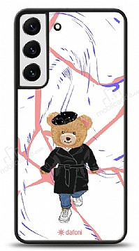 Dafoni Art Samsung Galaxy S22 5G Casual Teddy Bear Klf