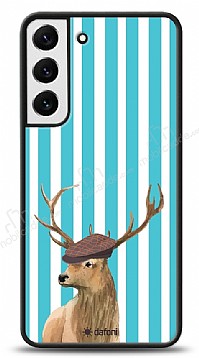 Dafoni Art Samsung Galaxy S22 Plus 5G Fedora Deer Klf