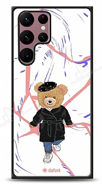 Dafoni Art Samsung Galaxy S22 Ultra 5G Casual Teddy Bear Klf