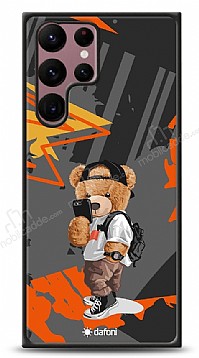Dafoni Art Samsung Galaxy S22 Ultra 5G Cool Teddy Bear Klf