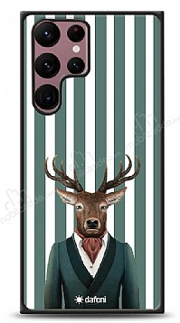 Dafoni Art Samsung Galaxy S22 Ultra 5G Green Deer Klf
