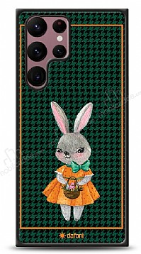 Dafoni Art Samsung Galaxy S22 Ultra 5G Lady Rabbit Klf