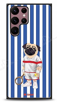 Dafoni Art Samsung Galaxy S22 Ultra 5G Tennis Boy Pug Klf