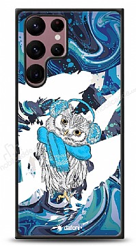 Dafoni Art Samsung Galaxy S22 Ultra 5G Winter Owl Klf