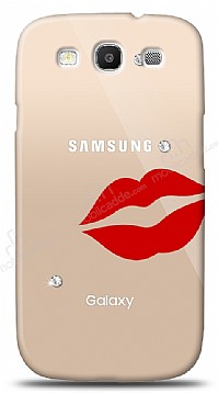 Samsung Galaxy S3 3 Ta Dudak Klf