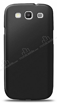 Samsung Galaxy S3 Siyah Mat Silikon Klf