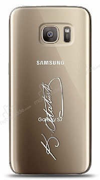 Samsung Galaxy S7 Edge Silver Atatrk mza Klf
