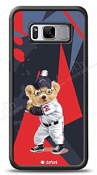 Dafoni Art Samsung Galaxy S8 Baseball Bear Klf