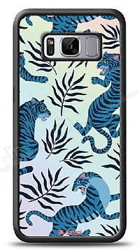 Dafoni Hologram Samsung Galaxy S8 Blue Tiger Klf
