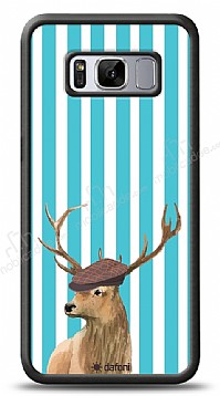 Dafoni Art Samsung Galaxy S8 Fedora Deer Klf