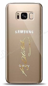 Samsung Galaxy S8 Gold Atatrk mza Klf