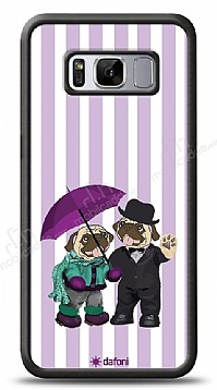 Dafoni Art Samsung Galaxy S8 Plus Rainy Day Pugs Klf