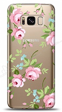 Samsung Galaxy S8 Plus Roses Resimli Klf