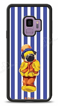 Dafoni Art Samsung Galaxy S9 Cold Day Pug Klf