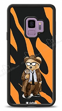 Dafoni Art Samsung Galaxy S9 Detective Teddy Bear Klf