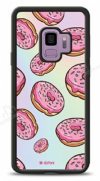 Dafoni Hologram Samsung Galaxy S9 Pembe Donut Klf