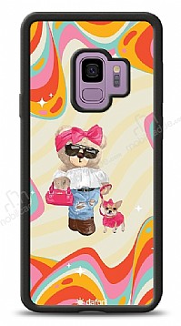 Dafoni Art Samsung Galaxy S9 Pinky Bear Klf