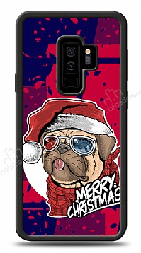 Dafoni Art Samsung Galaxy S9 Plus Christmas Pug Klf
