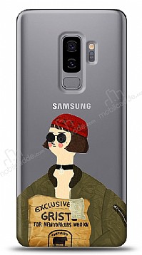 Samsung Galaxy S9 Plus Leon Mathilda Resimli Klf