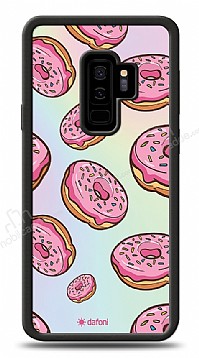 Dafoni Hologram Samsung Galaxy S9 Plus Pembe Donut Klf