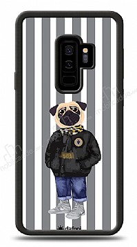 Dafoni Art Samsung Galaxy S9 Plus Pug Love Klf
