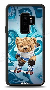 Dafoni Art Samsung Galaxy S9 Plus Skating Teddy Bear Klf