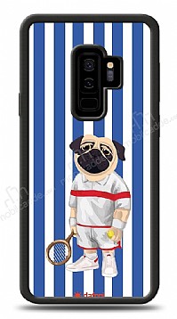 Dafoni Art Samsung Galaxy S9 Plus Tennis Boy Pug Klf