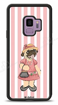 Dafoni Art Samsung Galaxy S9 Pug Girl Klf