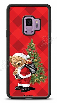 Dafoni Art Samsung Galaxy S9 Santa Bear Klf