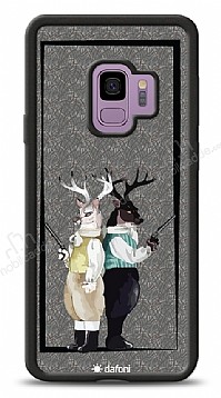 Dafoni Art Samsung Galaxy S9 Spy Deers Klf
