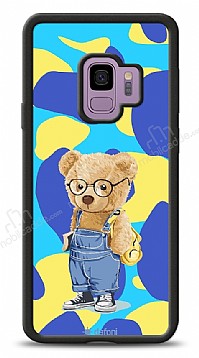 Dafoni Art Samsung Galaxy S9 Student Teddy Bear Klf