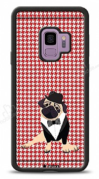 Dafoni Art Samsung Galaxy S9 Tuxedo Pug Klf