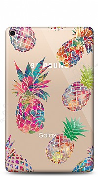 Samsung Galaxy Tab A 10.1 2019 T510 Iridescent Pineapple Resimli Klf