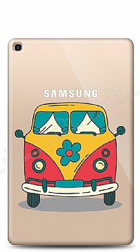 Samsung Galaxy Tab A 10.1 2019 T510 Retro Minibus Resimli Klf