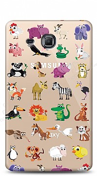Samsung T560 Galaxy Tab E Animals Resimli Klf