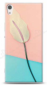 Sony Xperia XA1 Pink Blue Leaf Klf
