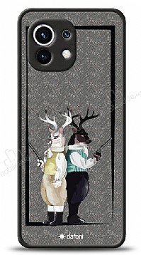 Dafoni Art Xiaomi Mi 11 Spy Deers Kılıf