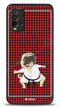 Dafoni Art Xiaomi Redmi 9T Karate Fighter Pug Kılıf
