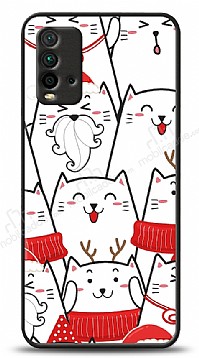 Dafoni Art Xiaomi Redmi 9T New Year Cats Klf