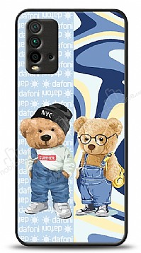 Dafoni Art Xiaomi Redmi 9T Summer Couple Teddy Klf